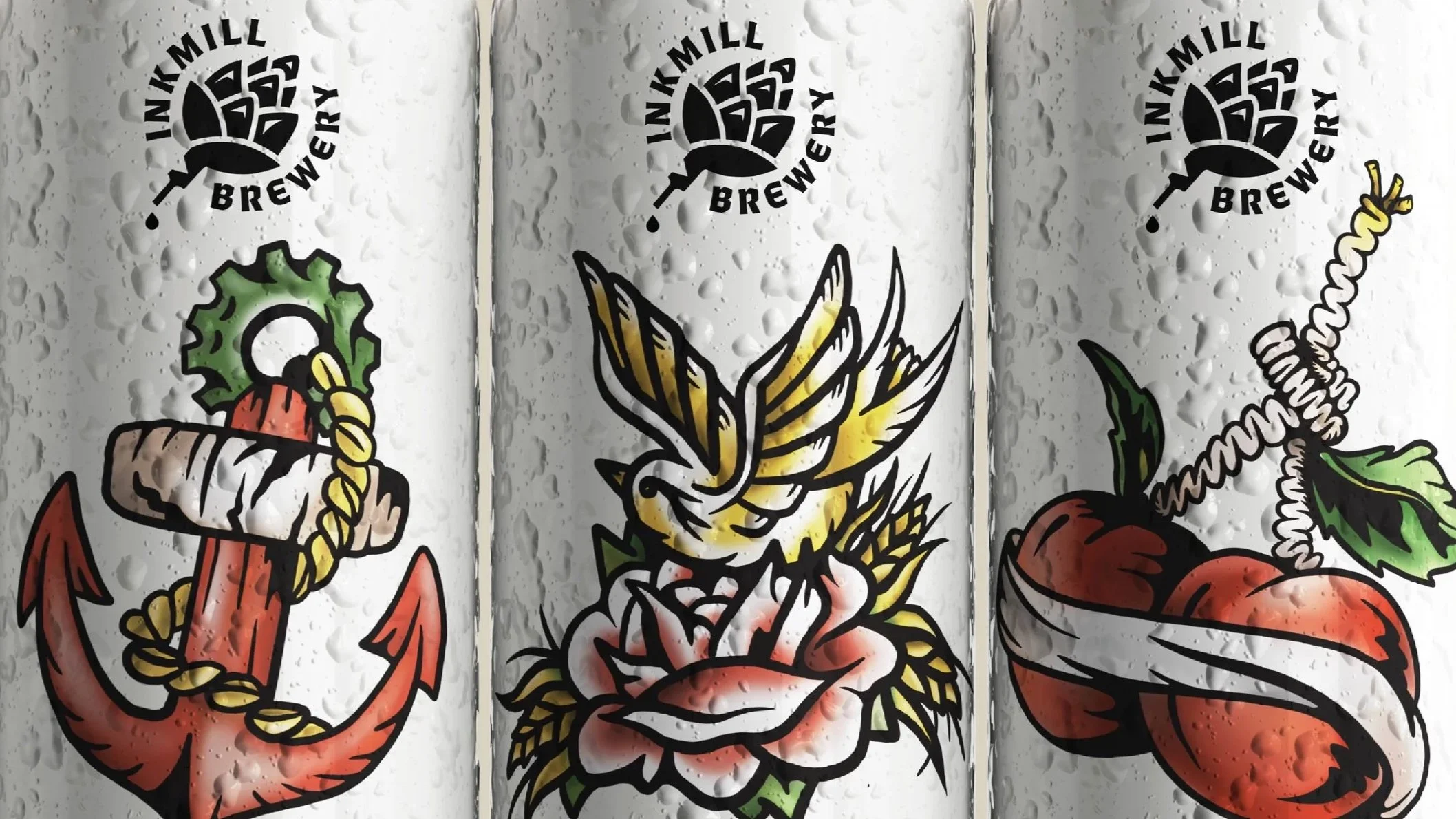 INKMILL BREWERY CRAFT BEER PACKAGING