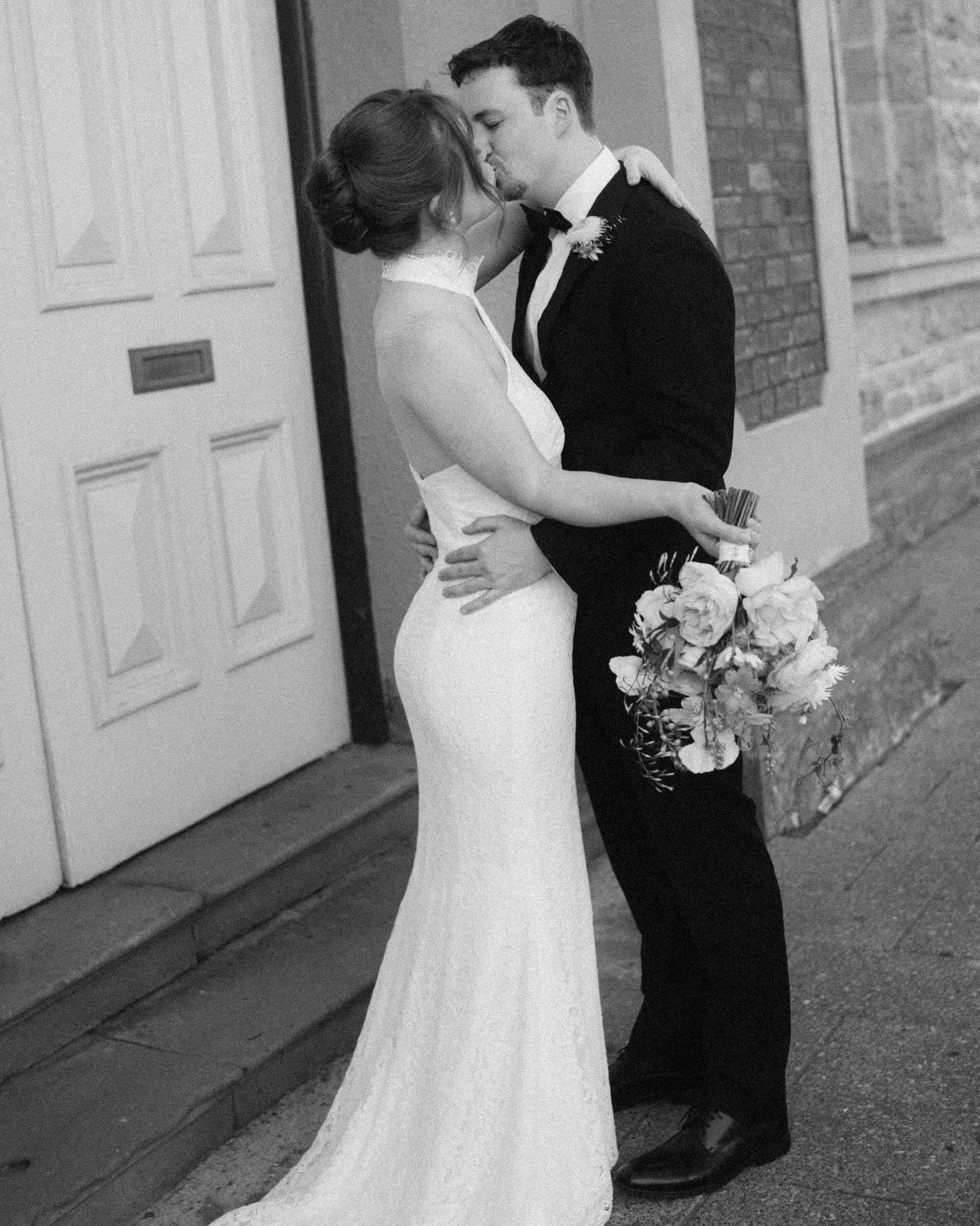 Haylee &amp; Tom ~ An intimate first look followed by a walk through Fremantle. Captured this special day on a mix of digital and 35mm film 💌