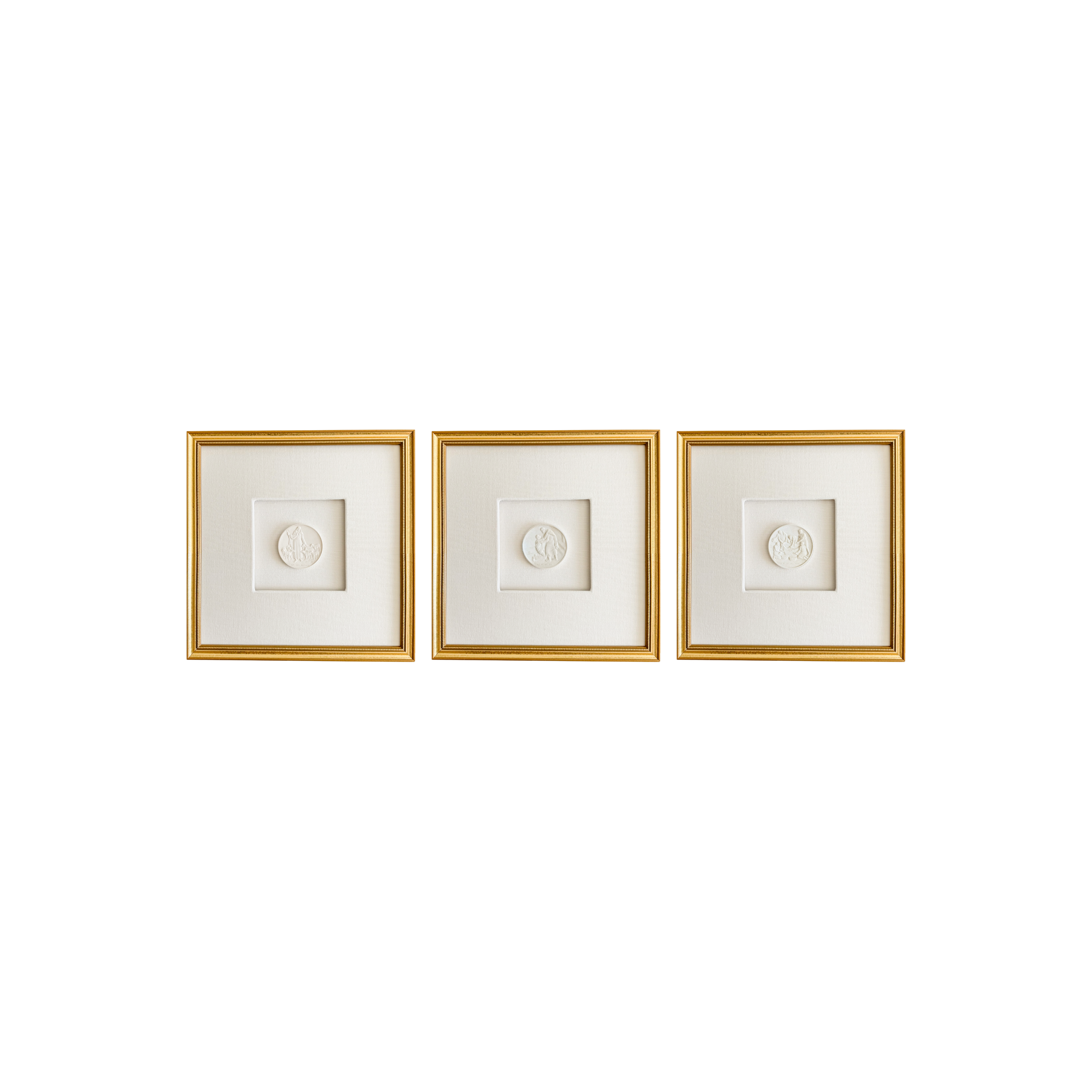 Set of Three Parables of Christ Intaglios