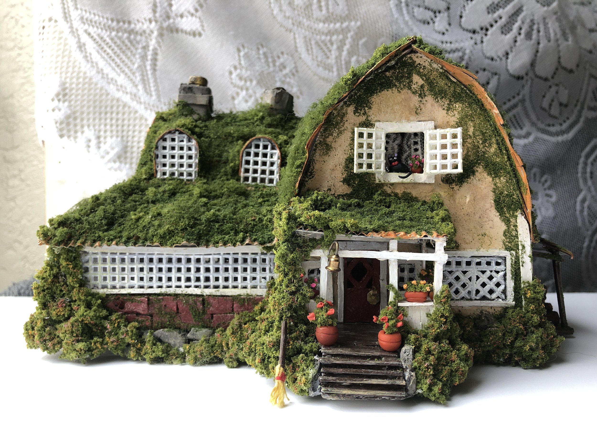 Modeled after Studio Ghibli's "Kiki's Delivery Seivice"(1989). Base Model designed by Studio Studson on YouTube. 