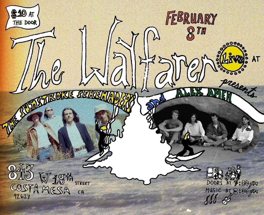 Our first show back will be at @wayfarercm on Thursday Feb. 8th! Joining us beforehand will be @sun_of_amen with his band. Cover is $10 at the door, ages 21+. Doors open at 7PM and music starts at 8PM!

We&rsquo;re stoked to be back and have lots of 