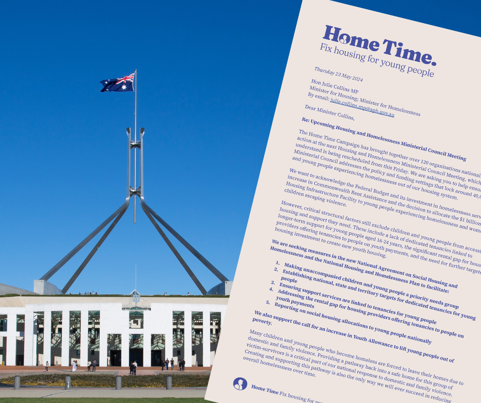 Coordinated national action on housing for young people