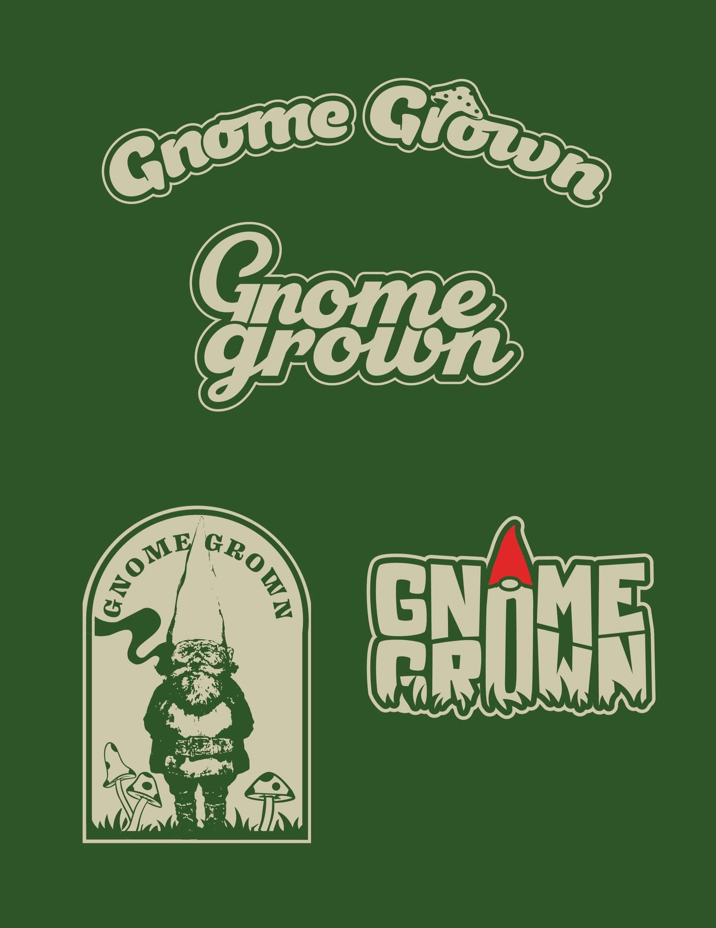 Gnome Grown Portland Dispensary Logo concept @gnomegrown_alberta  #logo #graphicdesigners #dispo #gnome