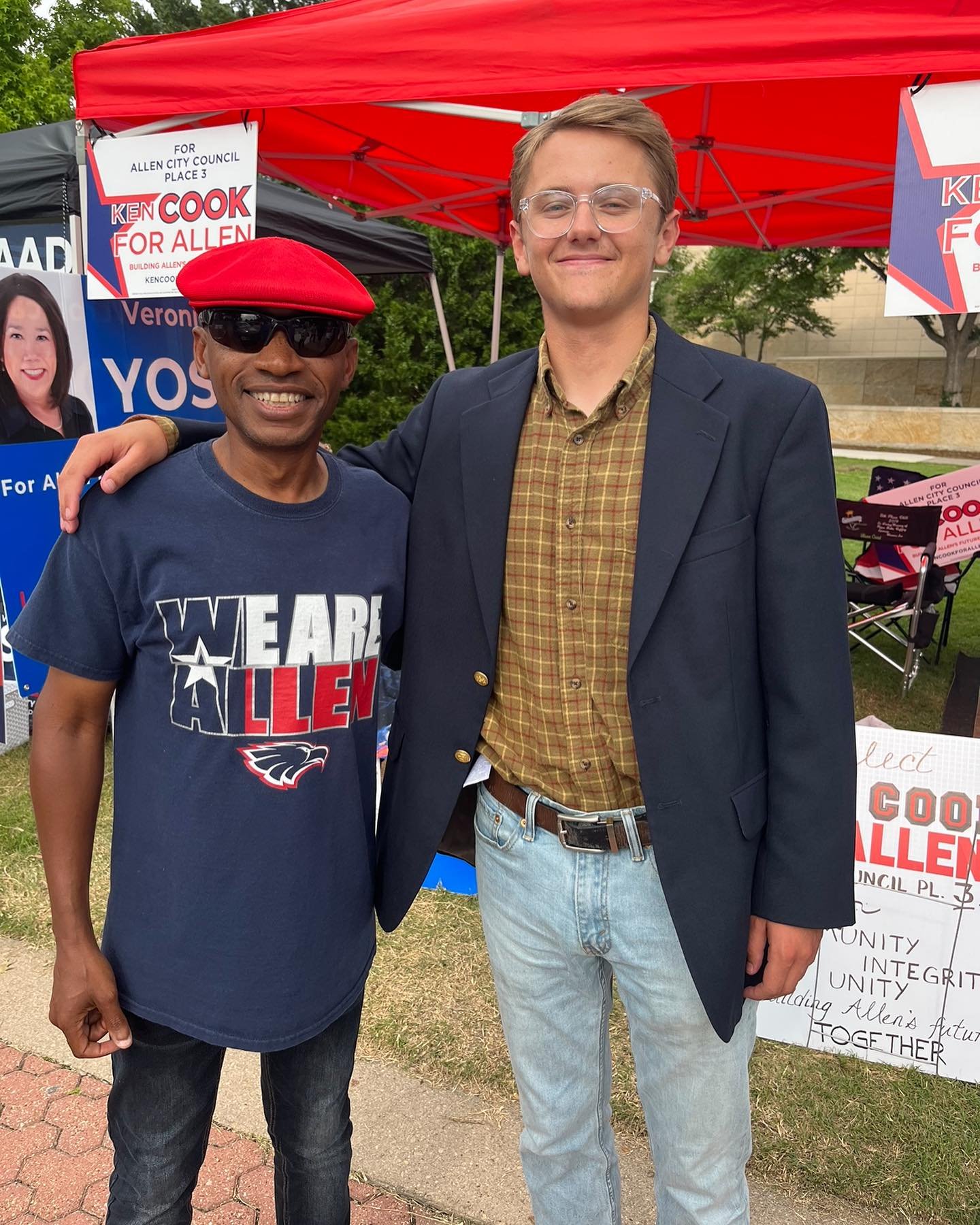 Happy to stop by the polls and support the real difference makers. I will be rooting for Ken Cook for Allen City Council 3, Keith Maddox for Frisco ISD Place 7 and John Holley for Allen ISD Place 3. Thank you for stepping up!