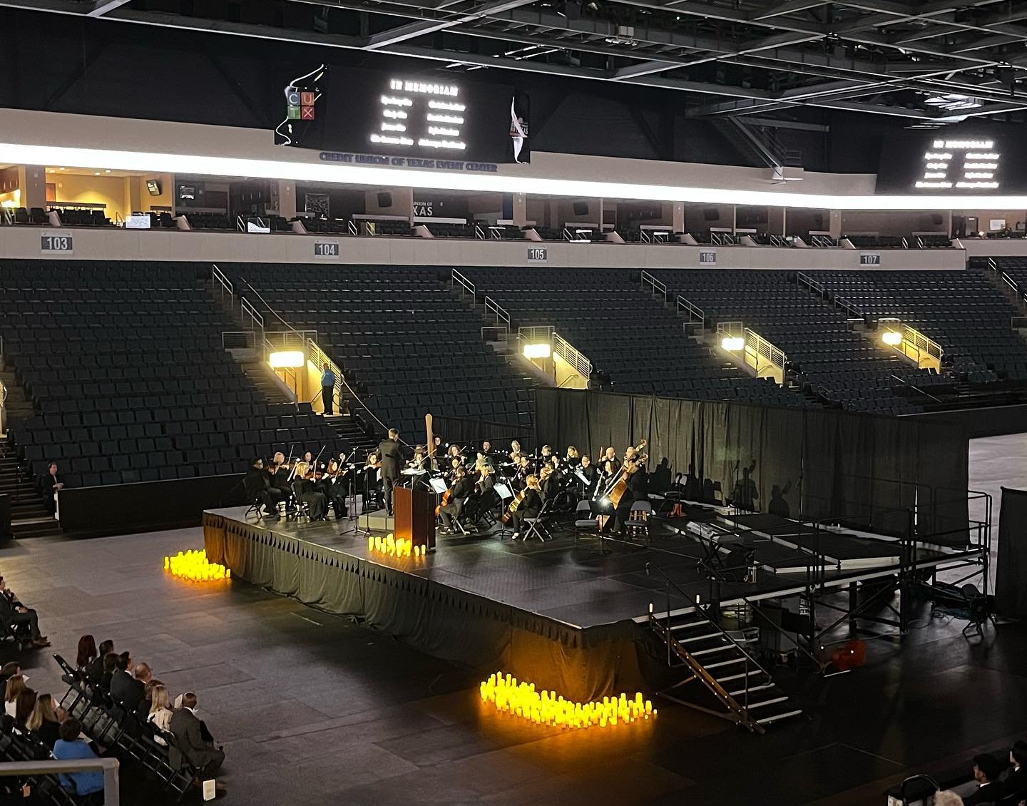 Beautiful service in Allen today to honor the victims, survivors, families and first responders of the Allen shooting that happened a year ago today.