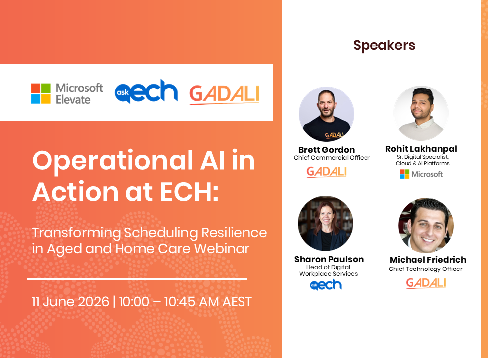 Watch the Webinar Recording: How ECH and Microsoft Are Using AI to Transform Workforce Scheduling