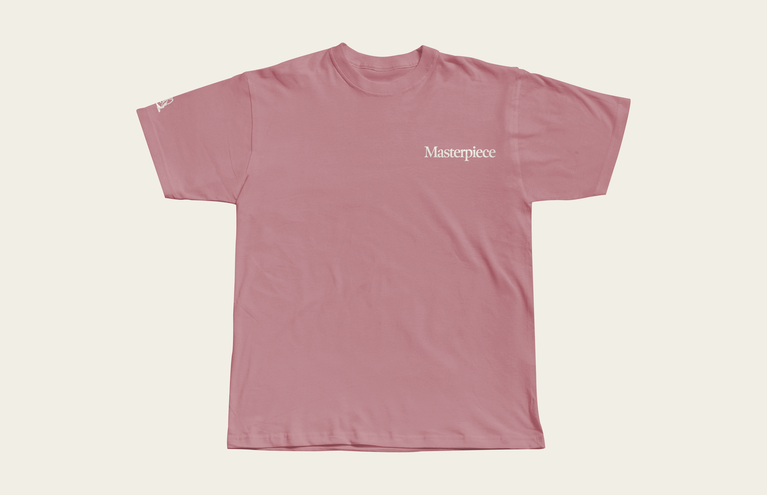 Masterpiece Tee in Pink