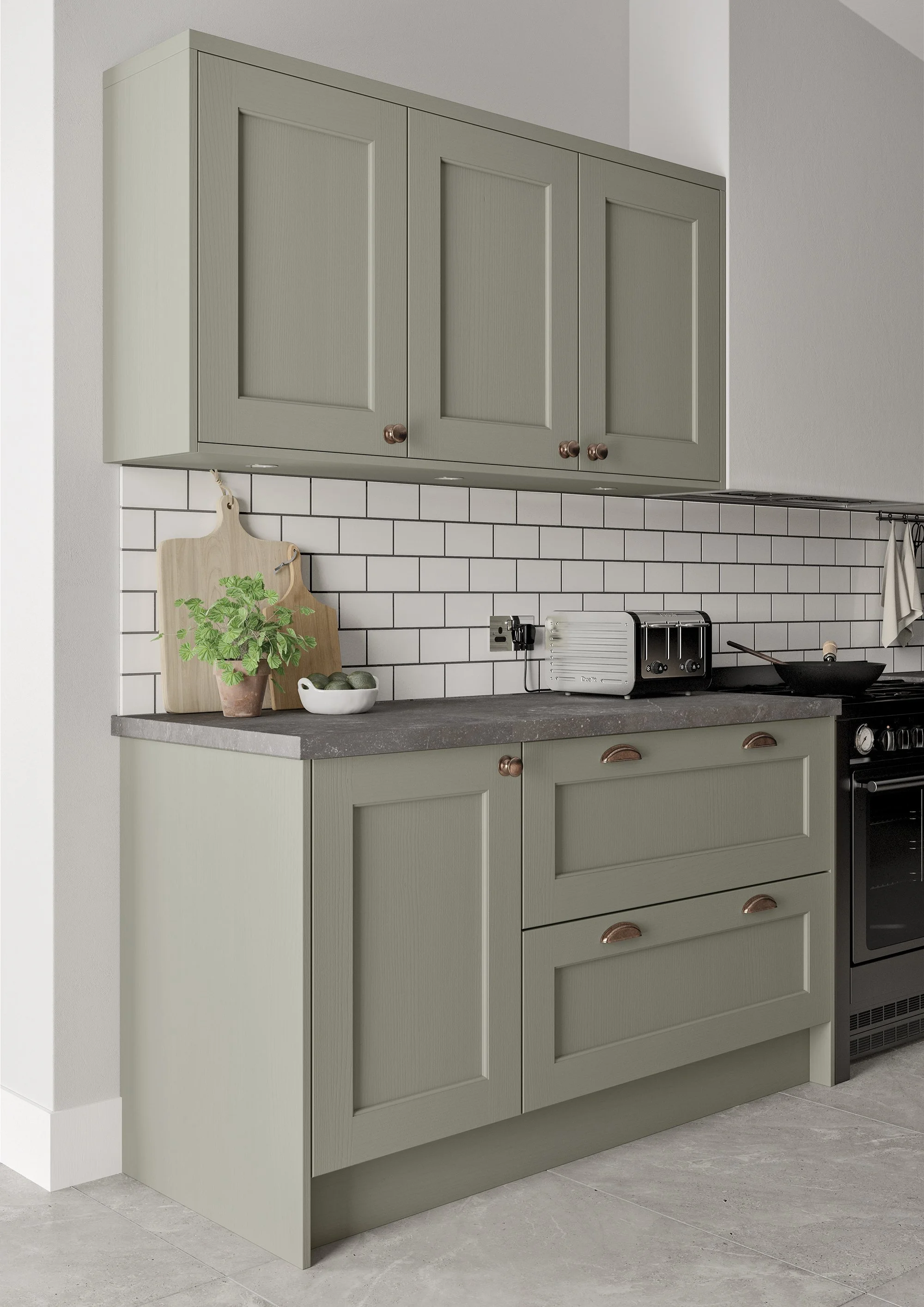 Wakefield painted shaker from Keystone Designs