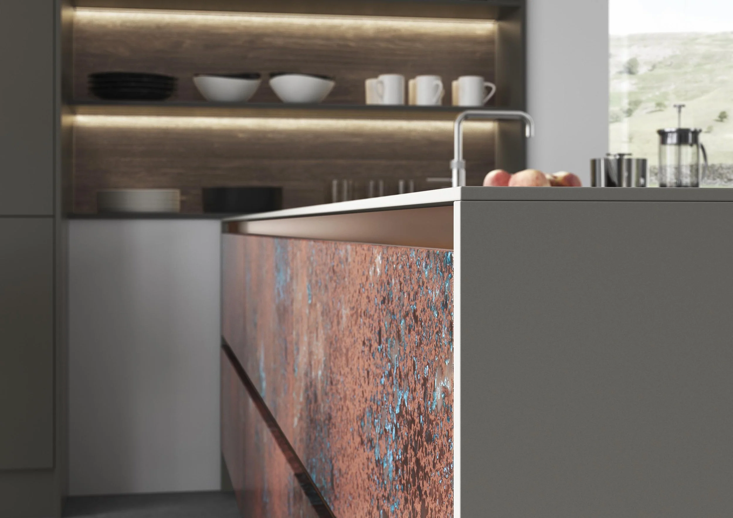 True Handless Kitchen from keystone designs