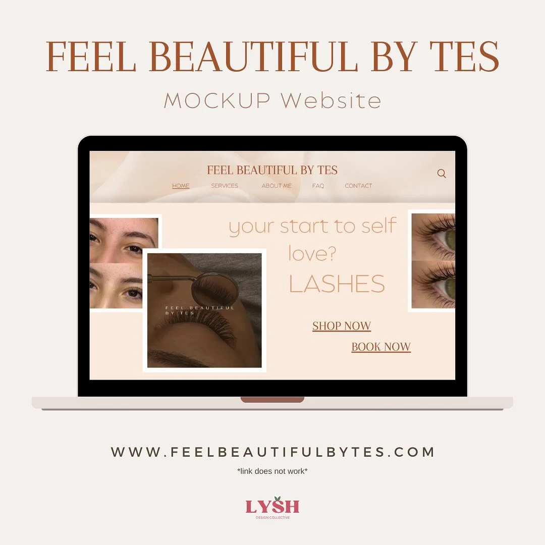 ✨FEEL BEAUTIFUL BY TES✨

Feel Beautiful by Tes did not have a website during the time it was open, and so I decided I would practice through making her a mockup website 🫶

&mdash;&mdash;

All designs are original. Please do not remove trademark if r
