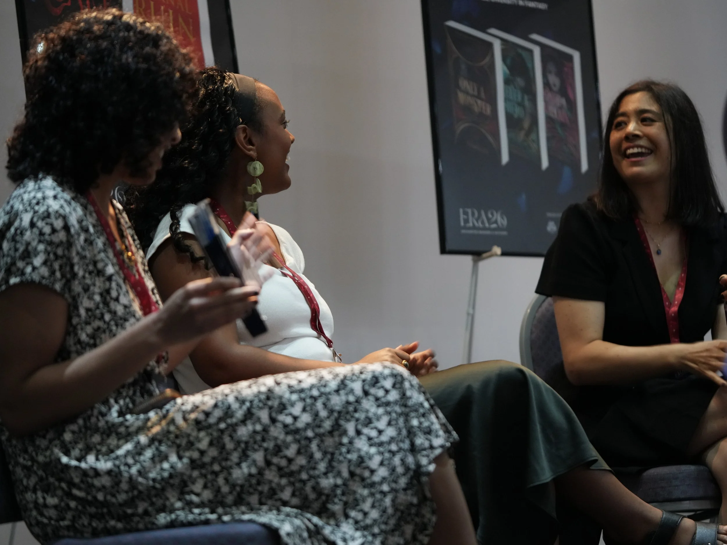 Special Guest Authors Maithree Wijesekara, Tigest Girma, and Vanessa Len