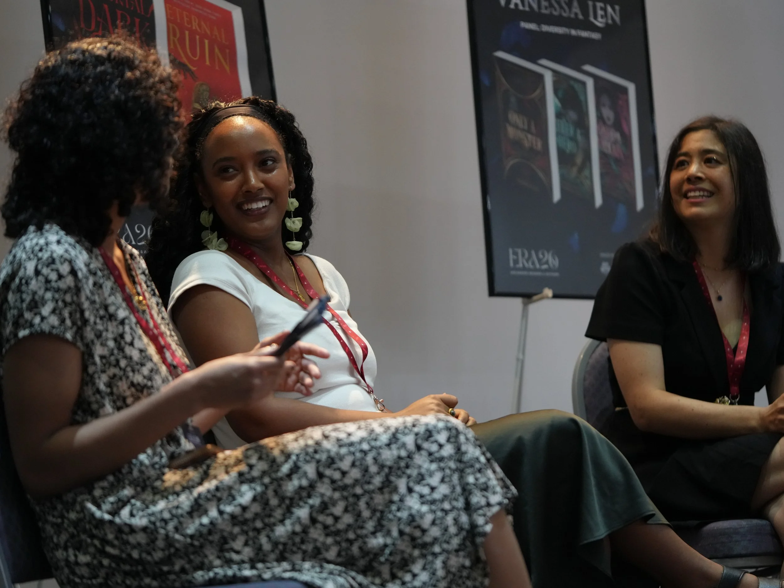 Special Guest Authors Maithree Wijesekara, Tigest Girma, and Vanessa Len