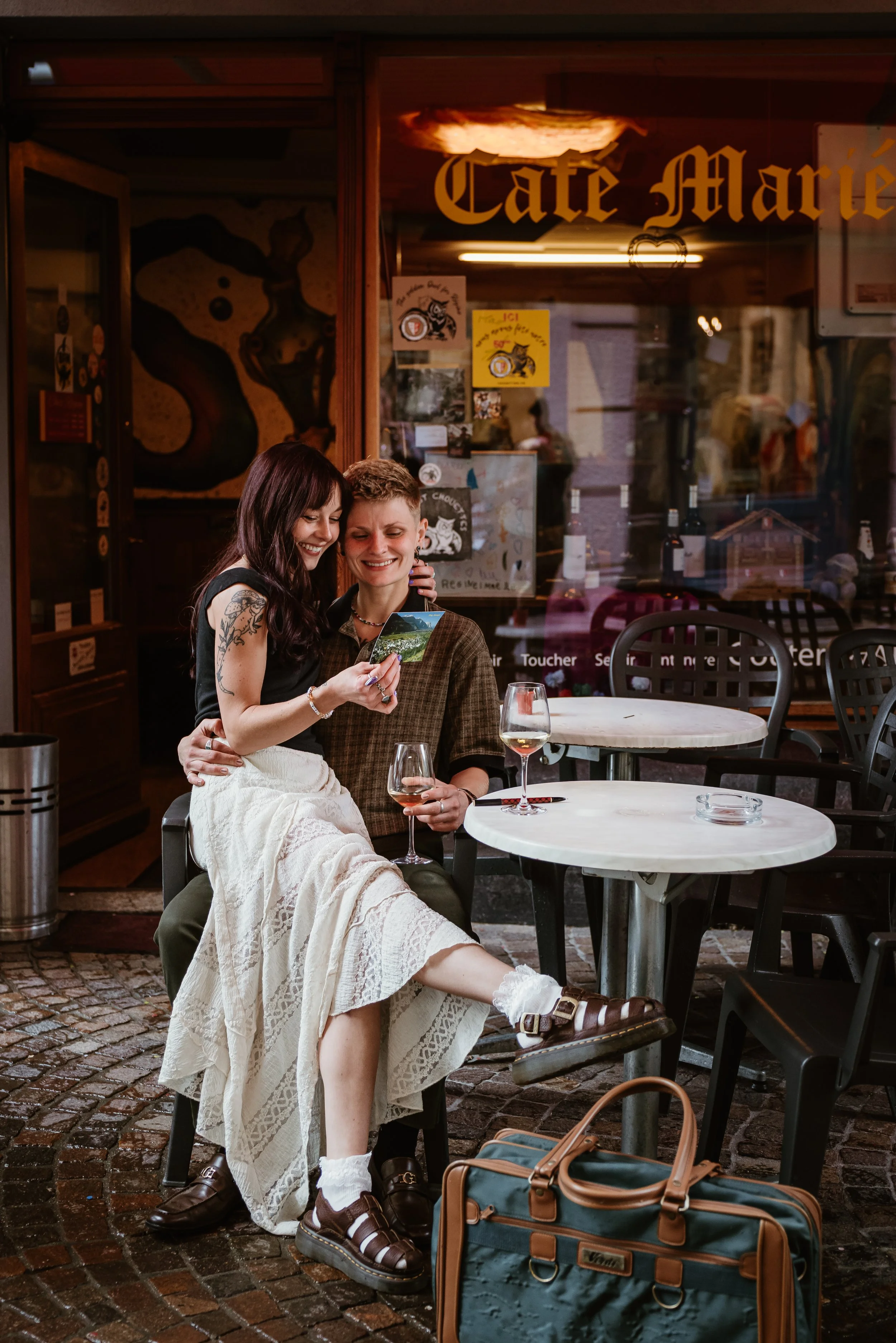 Engaged in Sion, Switzerland