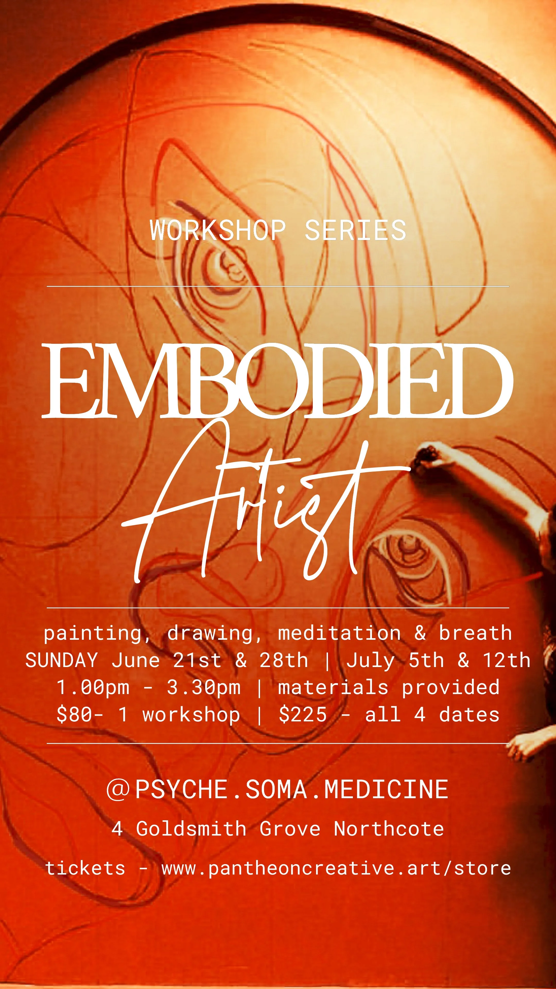 Embodied Artist  - Workshop Series 