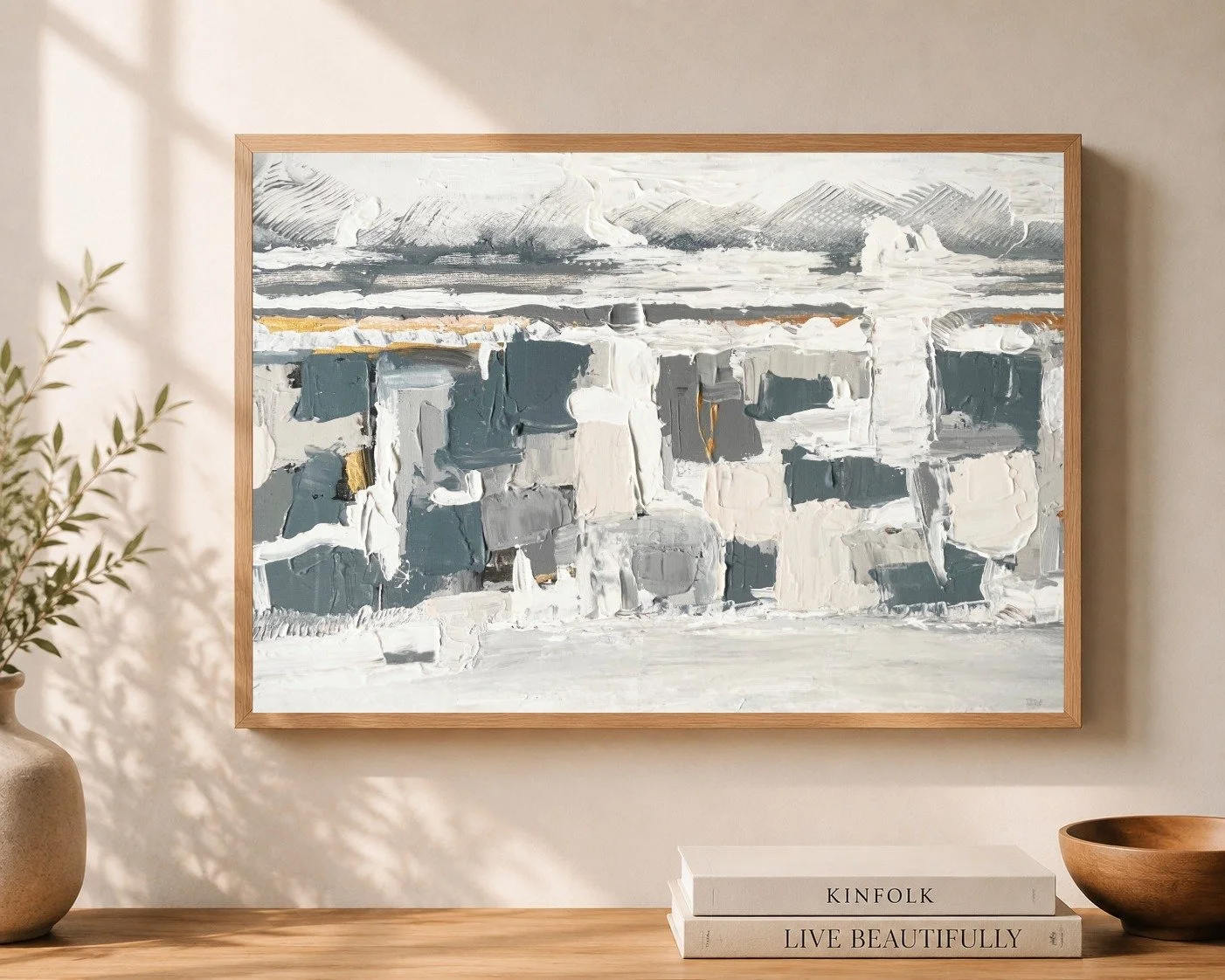Victory — Abstract Wall Art Print for Living Room or Entryway (Digital Download)