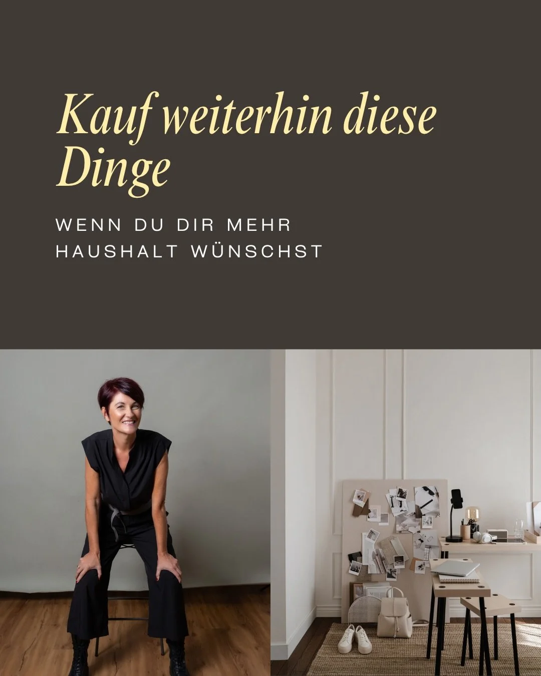 Du putzt nicht zu wenig. Du besitzt zu viel.

Die meisten Menschen versuchen ihr Chaos mit mehr Ordnungssystemen, Boxen und Schr&auml;nken zu l&ouml;sen.
Dabei liegt das eigentliche Problem oft davor: Zu viele Dinge.

Jeder Gegenstand in deinem Zuhau