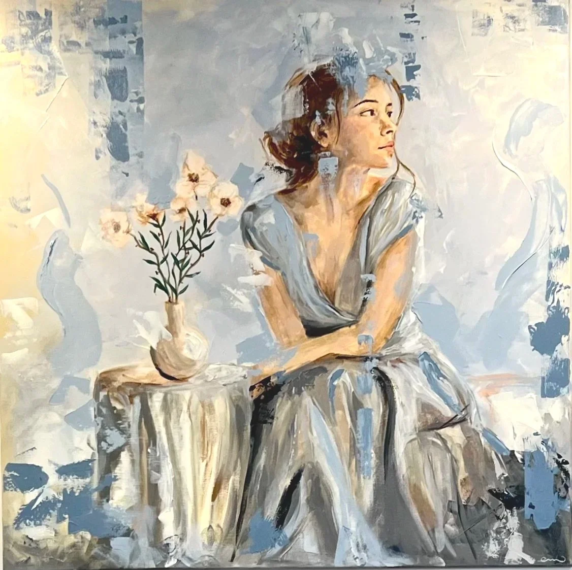 *SOLD* 100x100 Oil on canvas. 