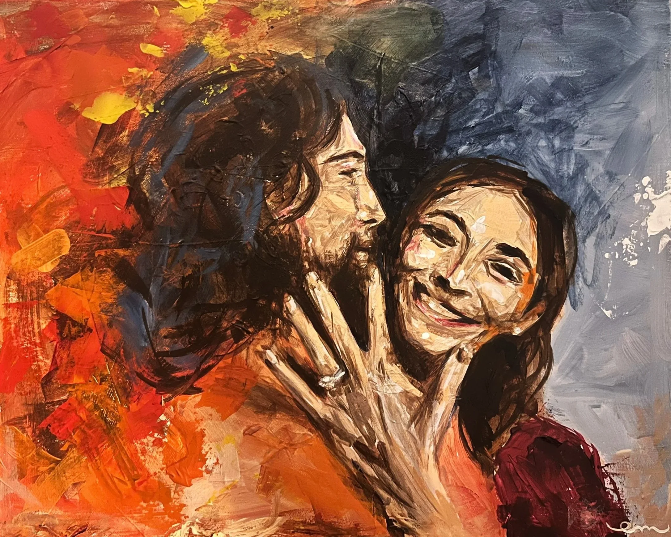 40x30 Oil on canvas. SOLD.