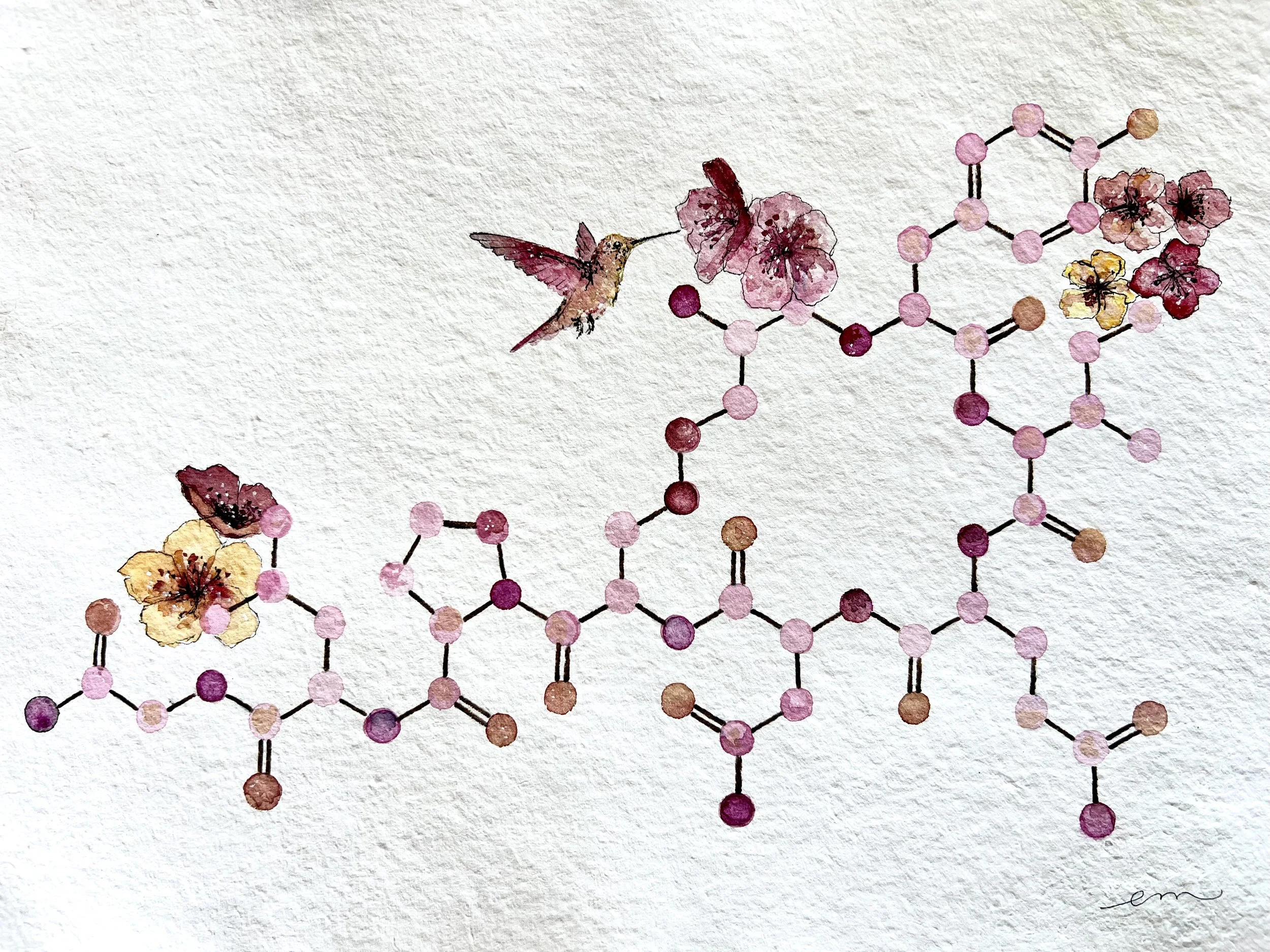 40x30 Watercolour on 100% pure cotton paper. SOLD.