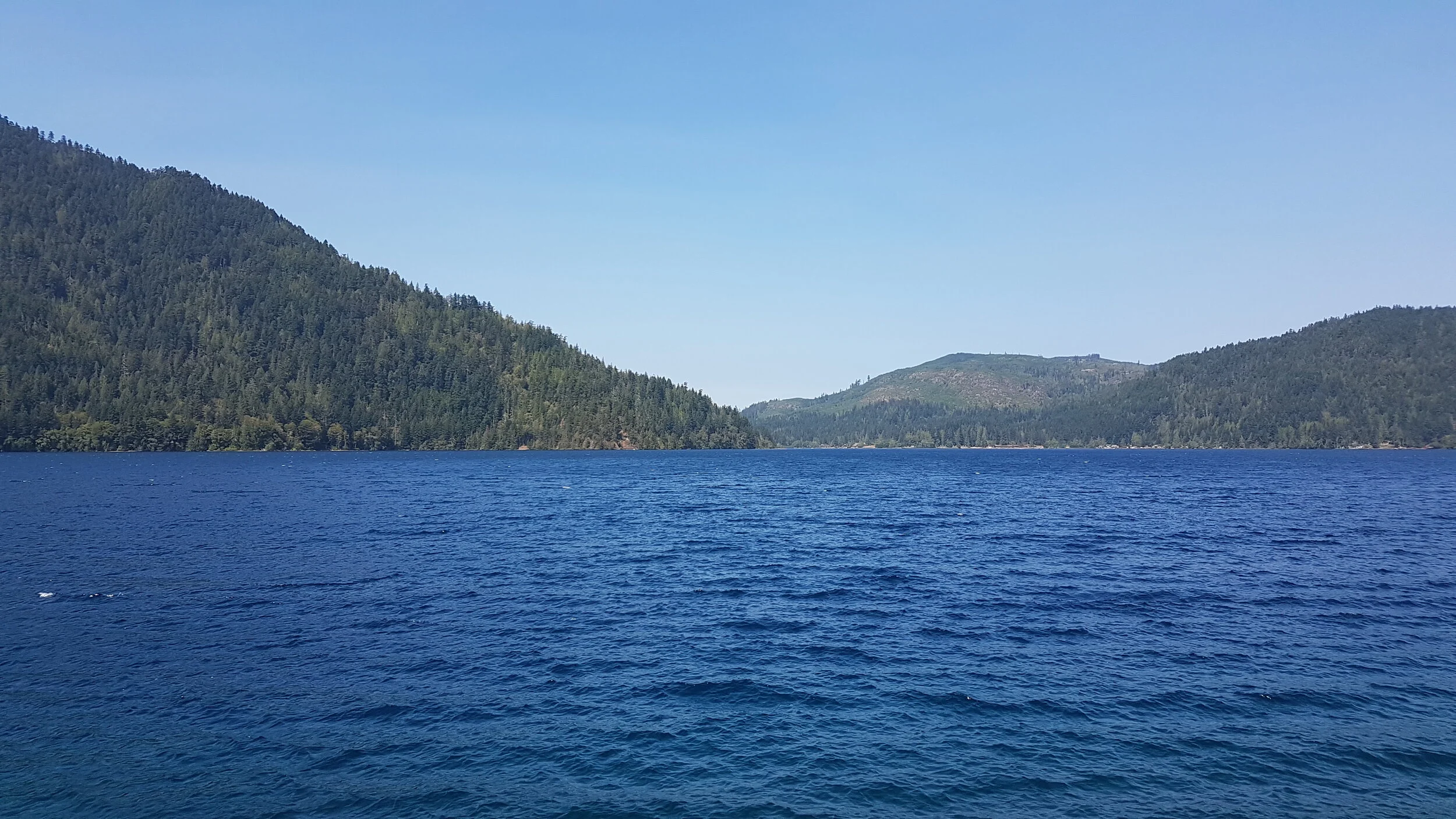 Day 3 - back to Port Angeles then on to Fawks (91.7km)