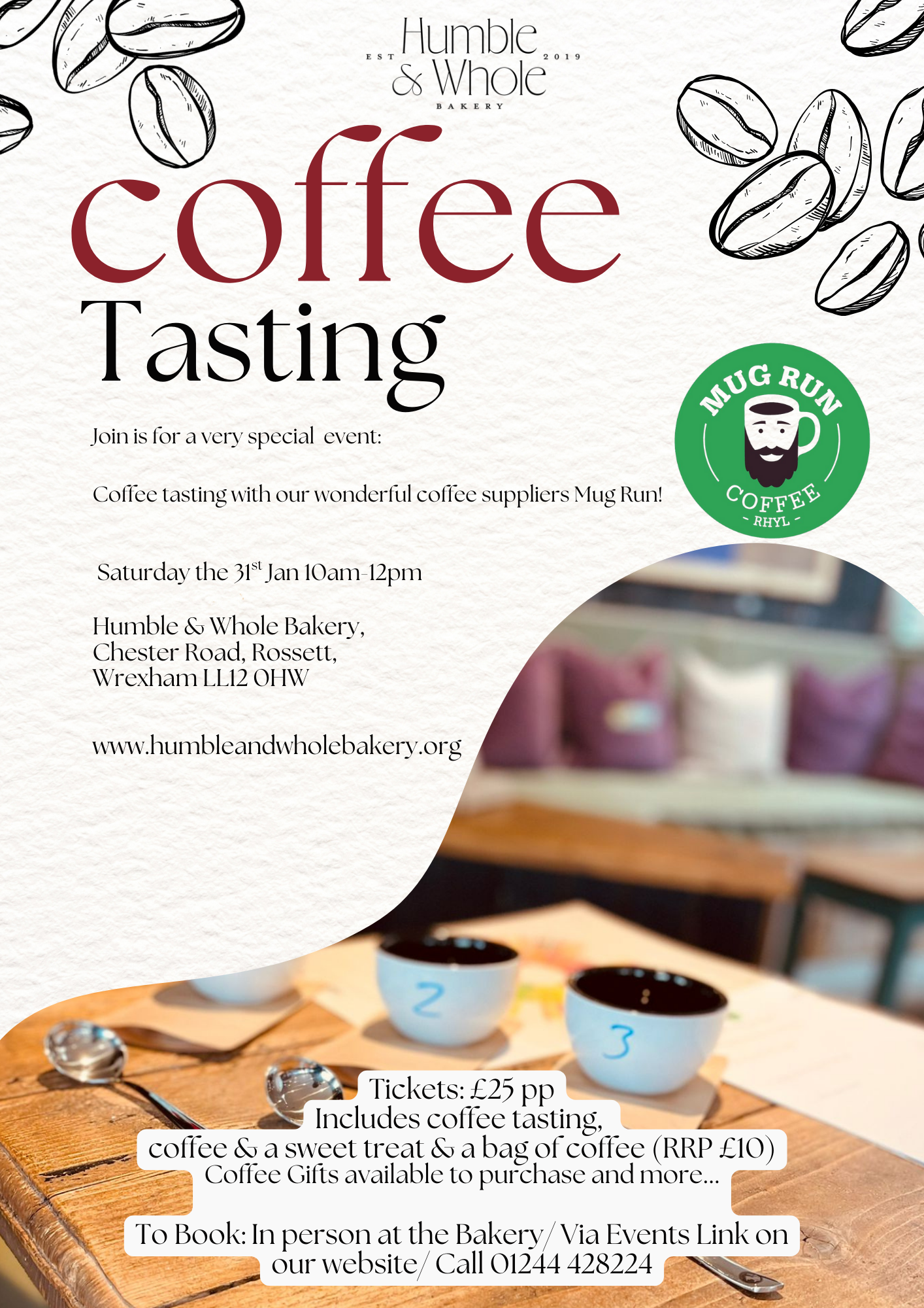 Coffee Tasting with Mug Run 