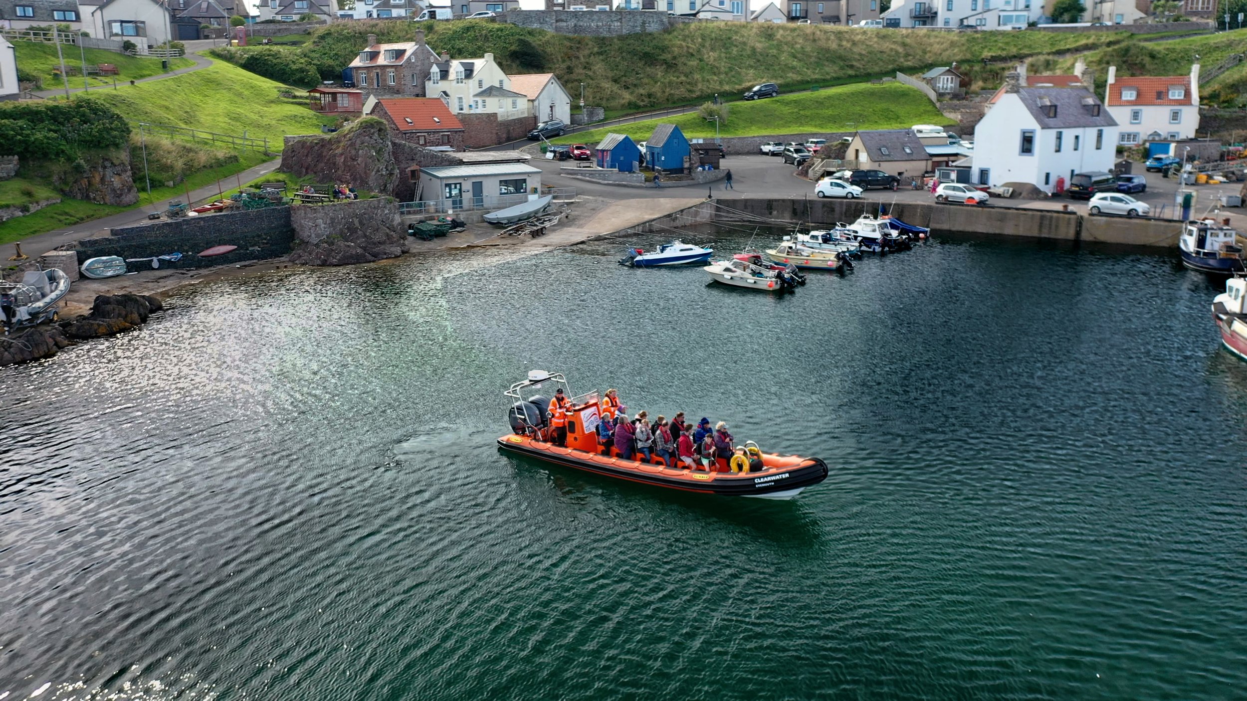 The Rib at St Abbs Harbour