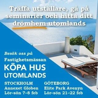 Fastighetsmässan – köpa hus utomlands!