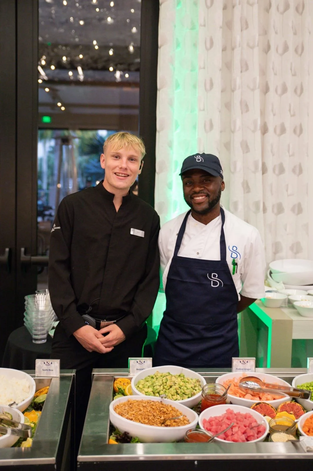 Teamwork in the Banqueting space.jpeg