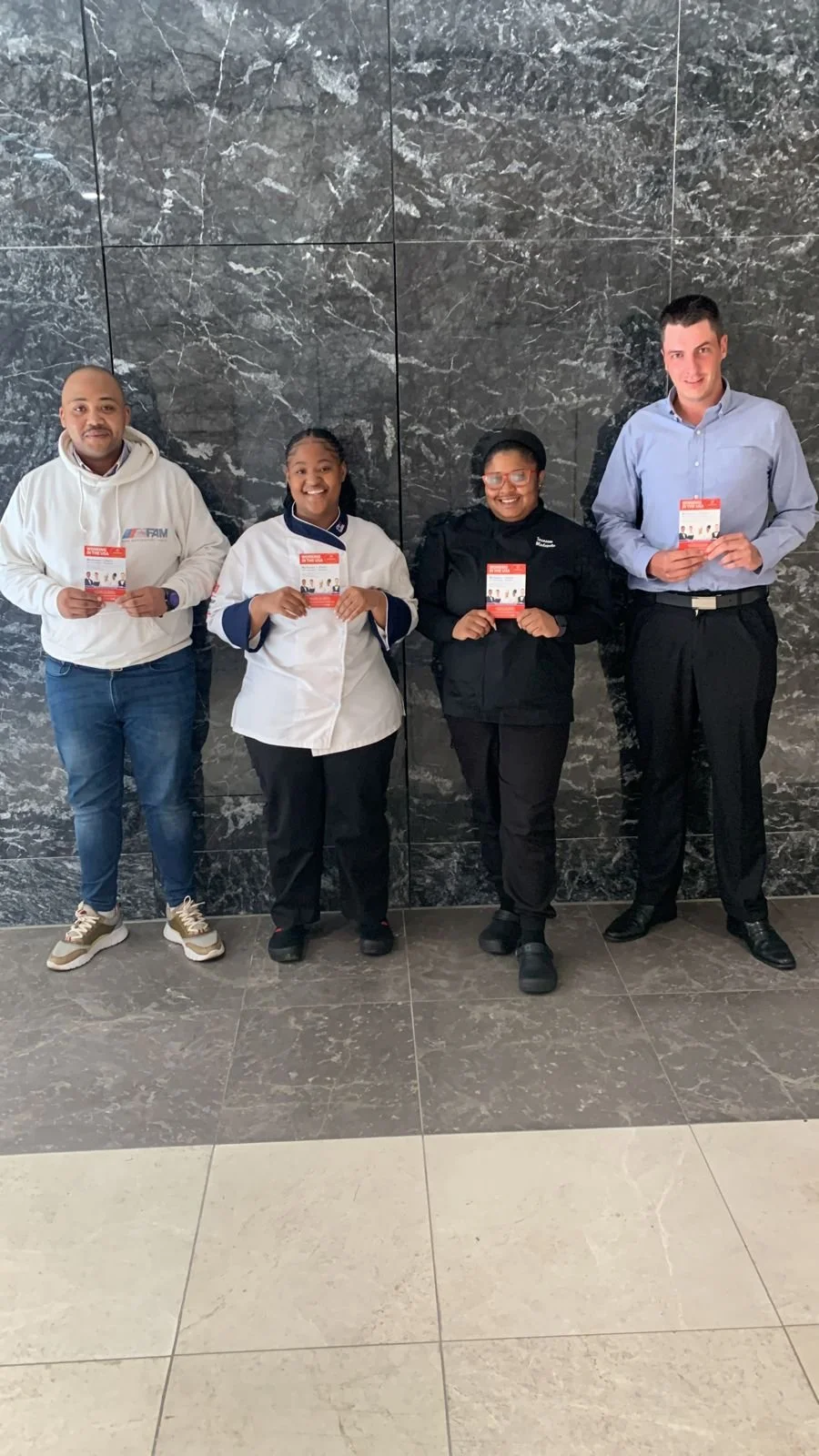 Lawrence Kobe, Nokuzola Ndjishe, Tasneem Madupela, Nico du Buisson.jpeg