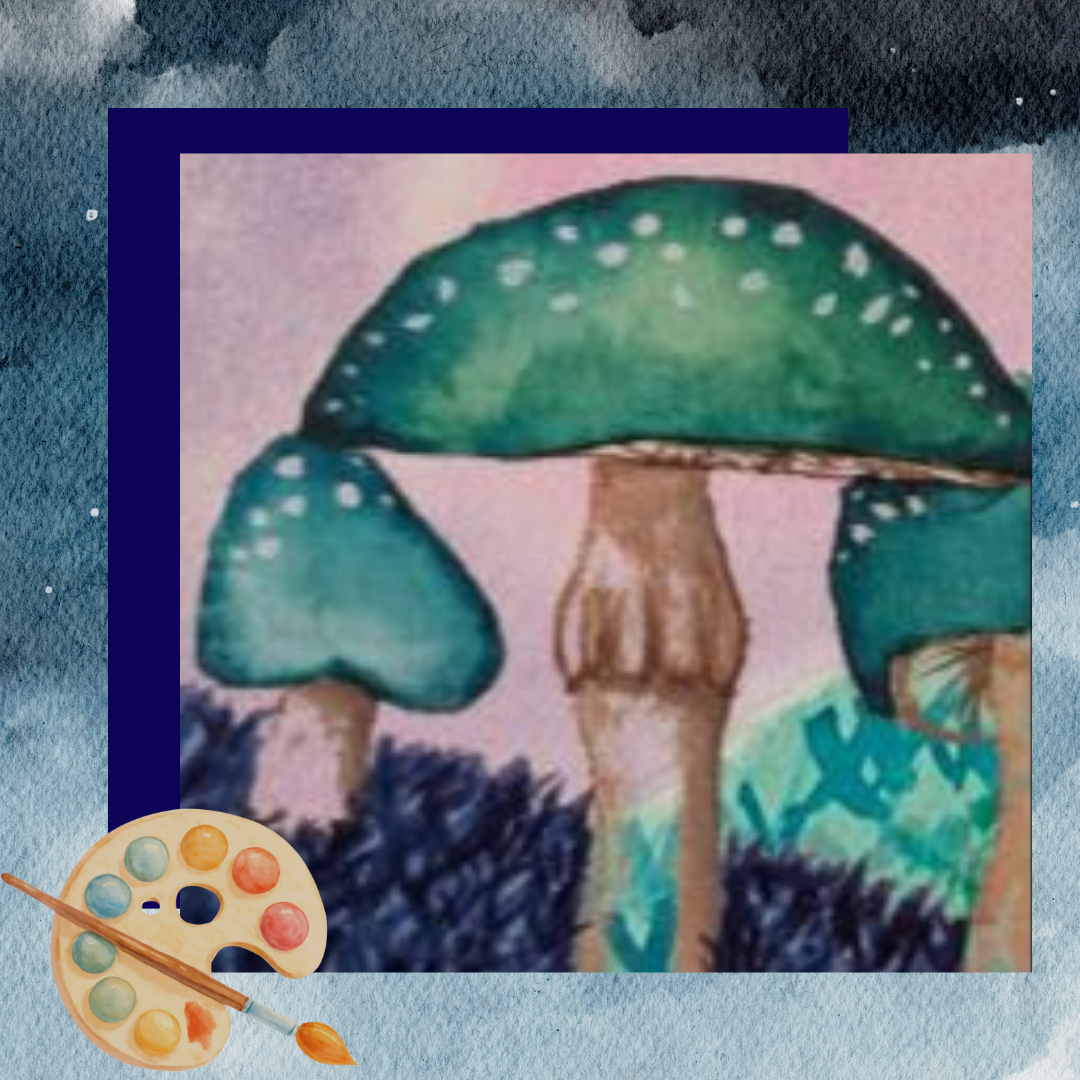 Watercolor Workshop - Mushroom 