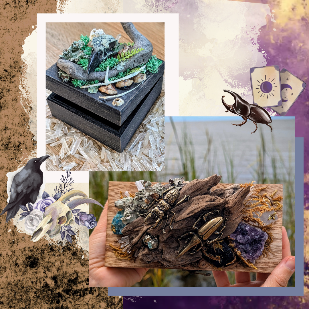 Custom Box Workshop - Raven Skull or Tarot