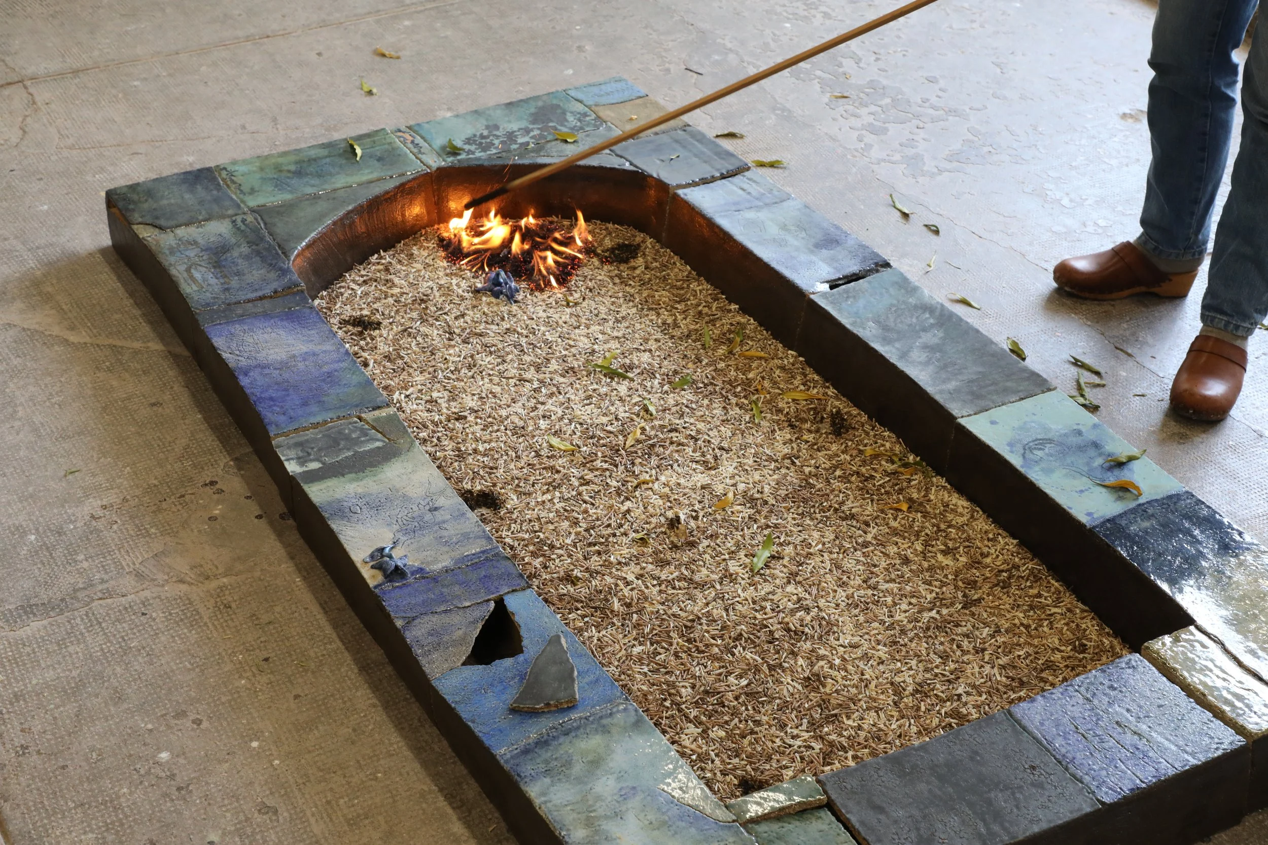 Fire, Fear, Flower, 2025, Performance documentation, 23 minutes.JPG