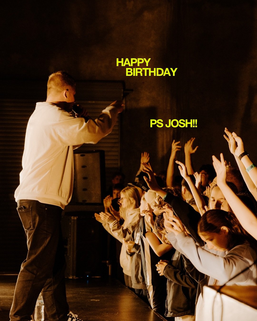 Happy Birthday Ps @joshgeerling 🎉🎉🎉 Thank you for leading us with great faith, passion &amp; a heart to see a generation on fire for Jesus! We honour you!