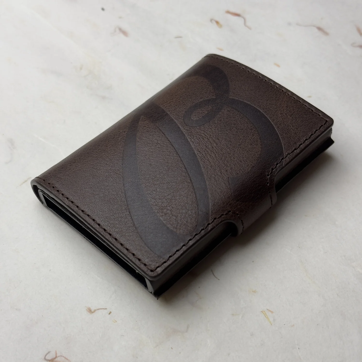 Breitling Heritage Brown Leather Card Holder