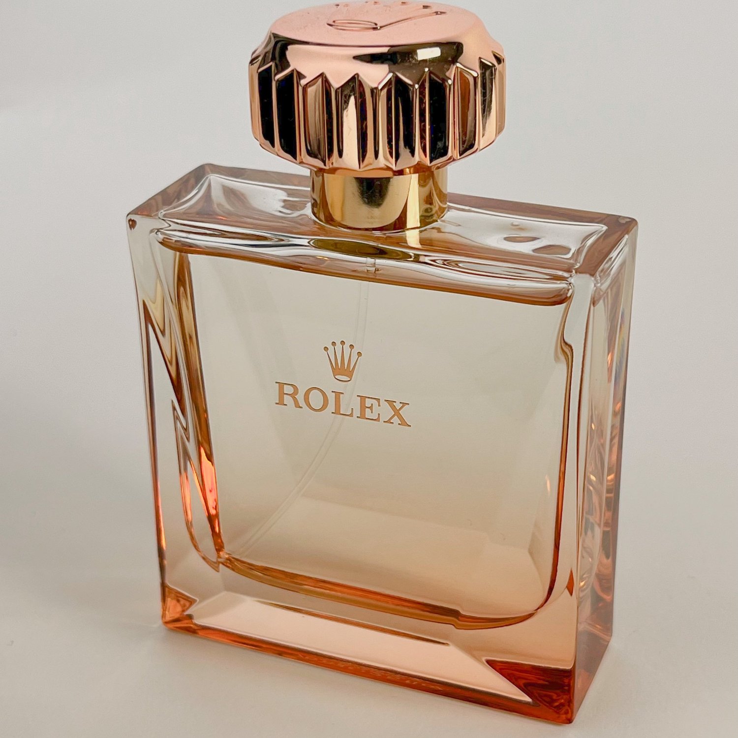 Rolex Eau de Parfum 75ml Amber Glass Bottle with Crown Cap