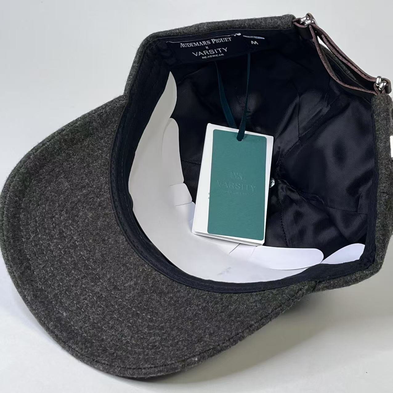 Audemars Piguet x Varsity Grey Wool Baseball Cap – Limited Edition
