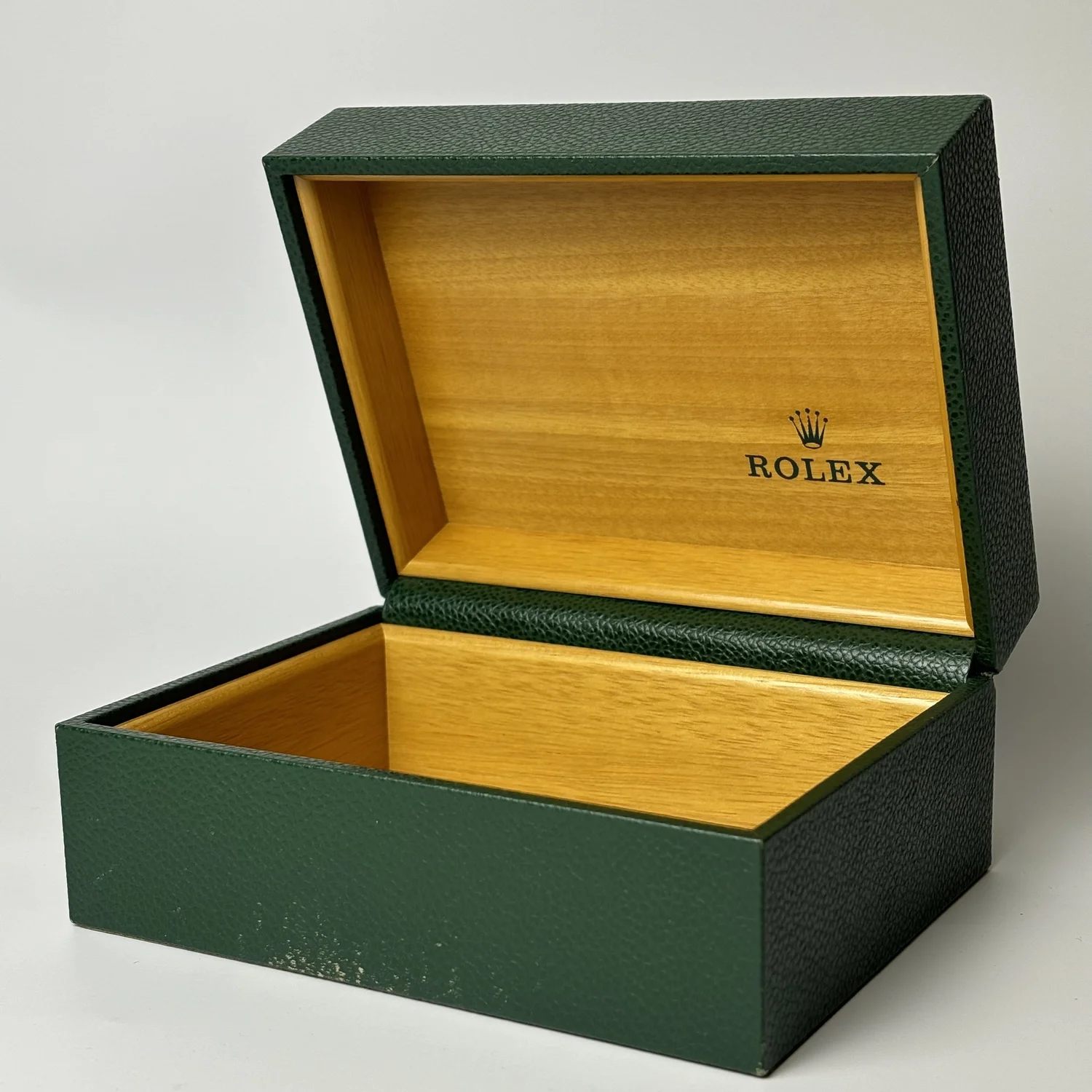 Rolex Vintage Presentation Case 64.00.01 – Forest Green & Gold 