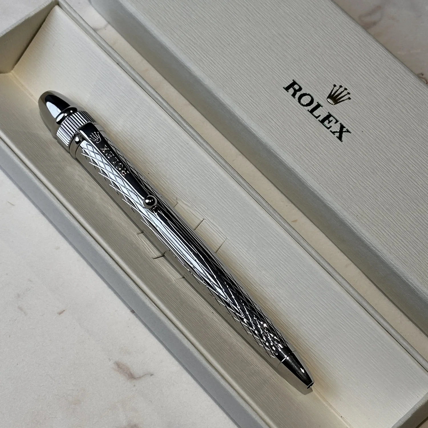 Rolex Sliver Spectrum Pen 