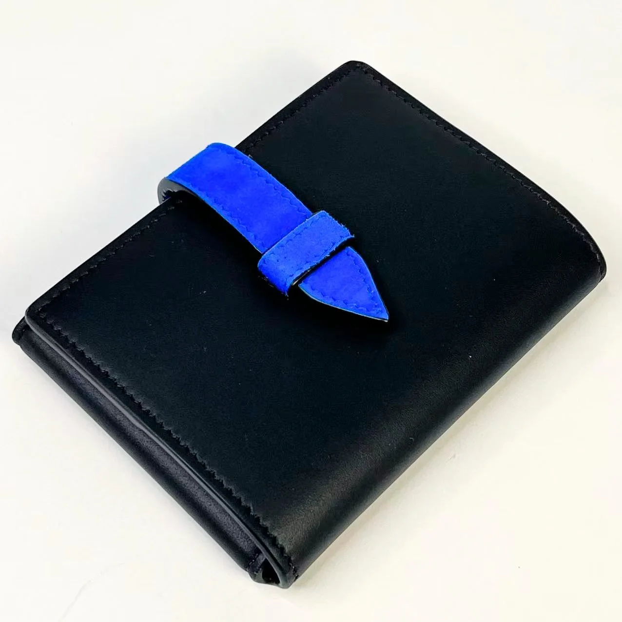 Richard Mille Cobalt Blue Suede Wallet