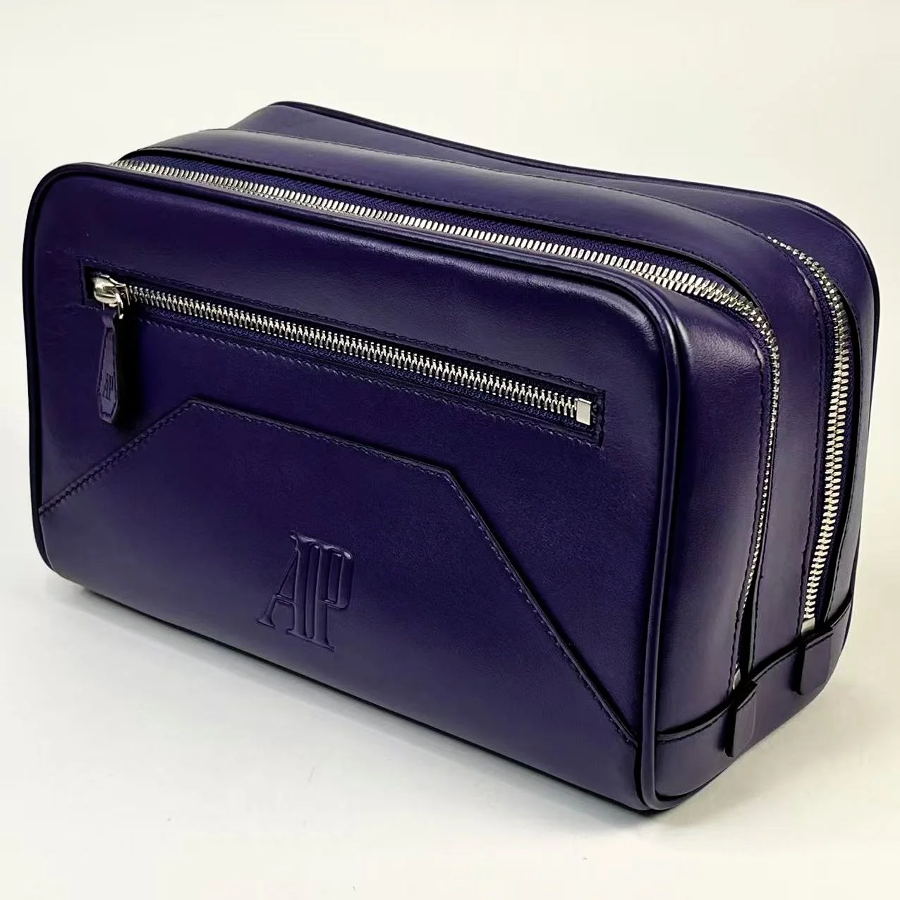 Audemars Piguet Violet Leather Toiletry Bag