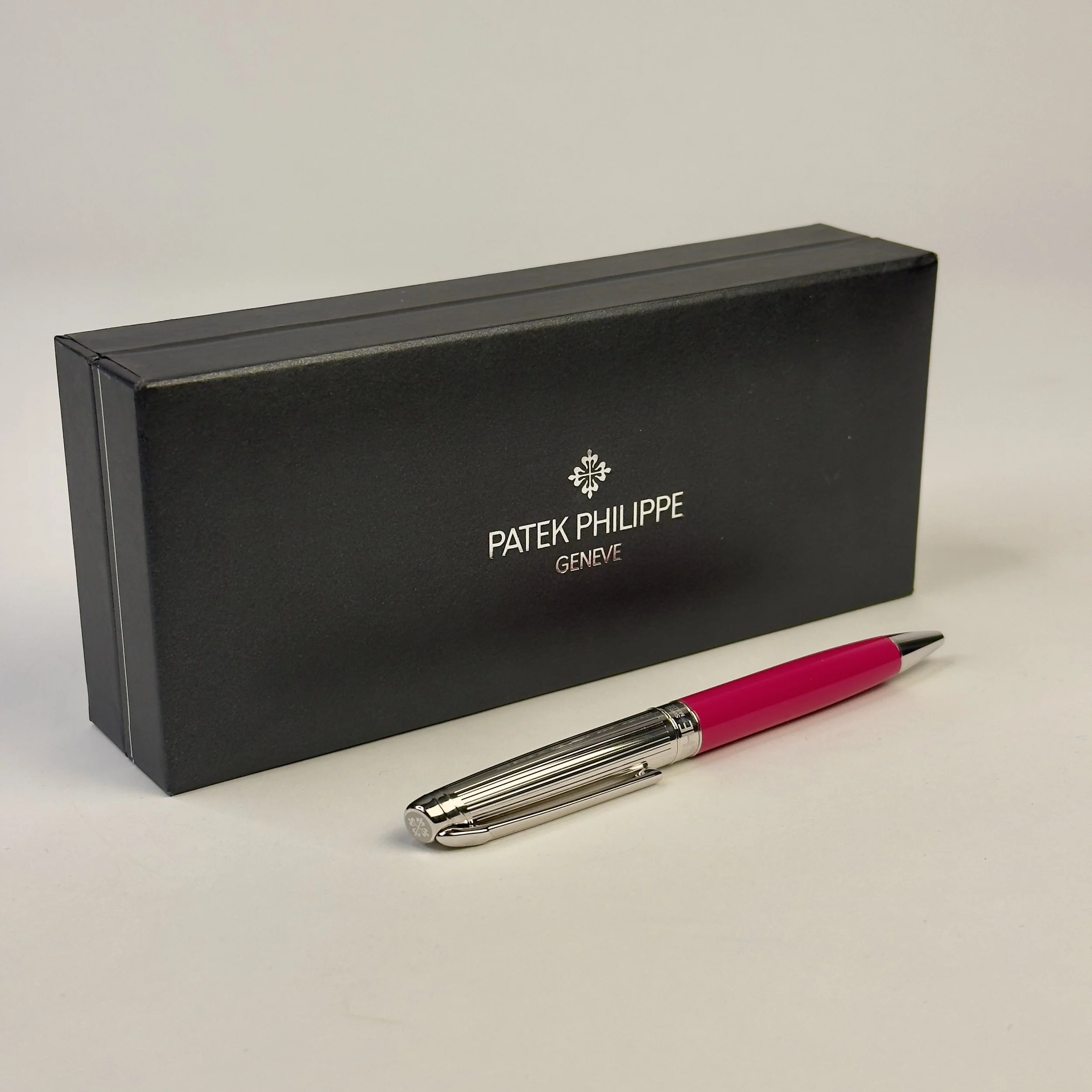 Patek Philippe x Caran d’Ache Fuchsia Chrome Ballpoint Pen
