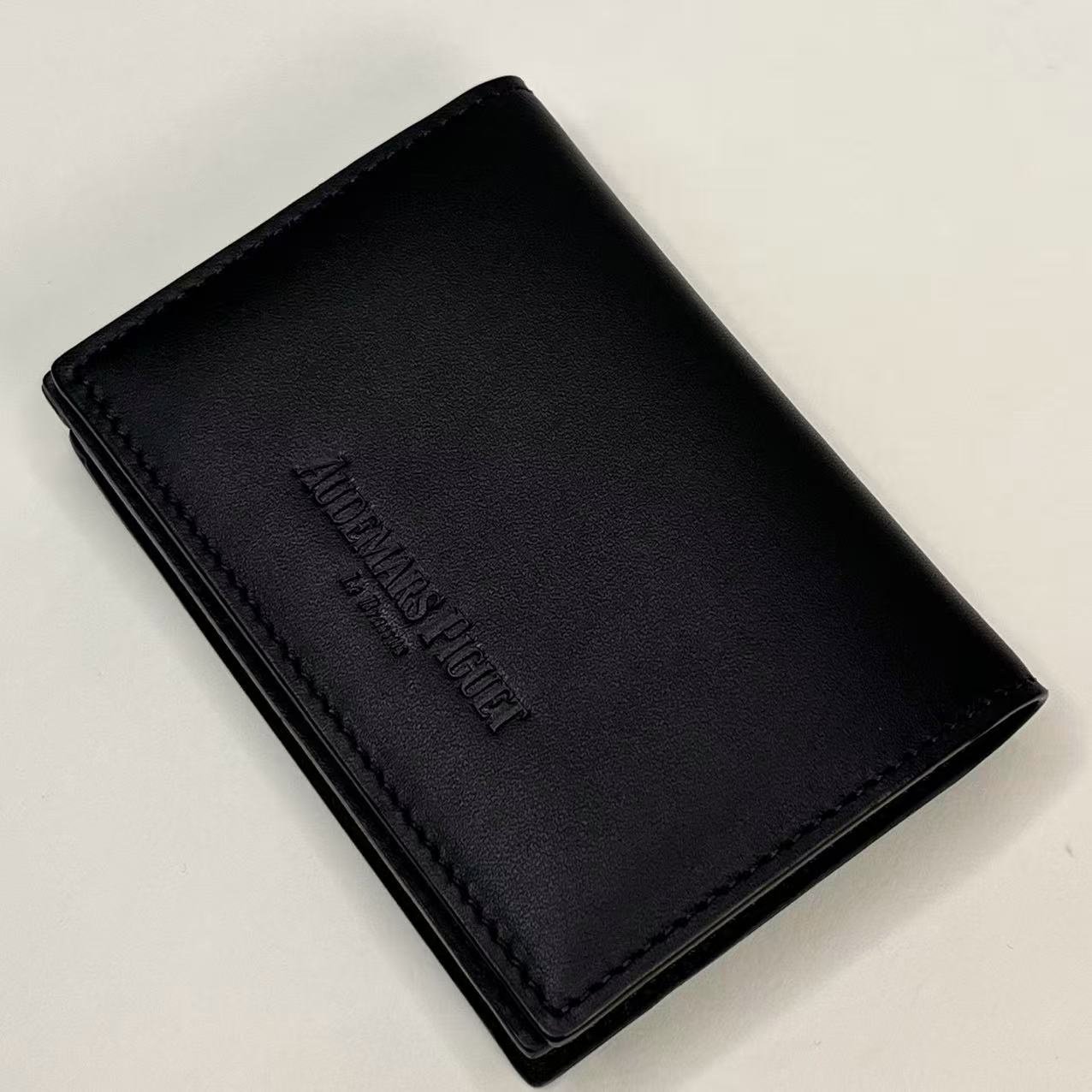 Audemars Piguet Black Leather Card Holder – Le Brassus Boutique 