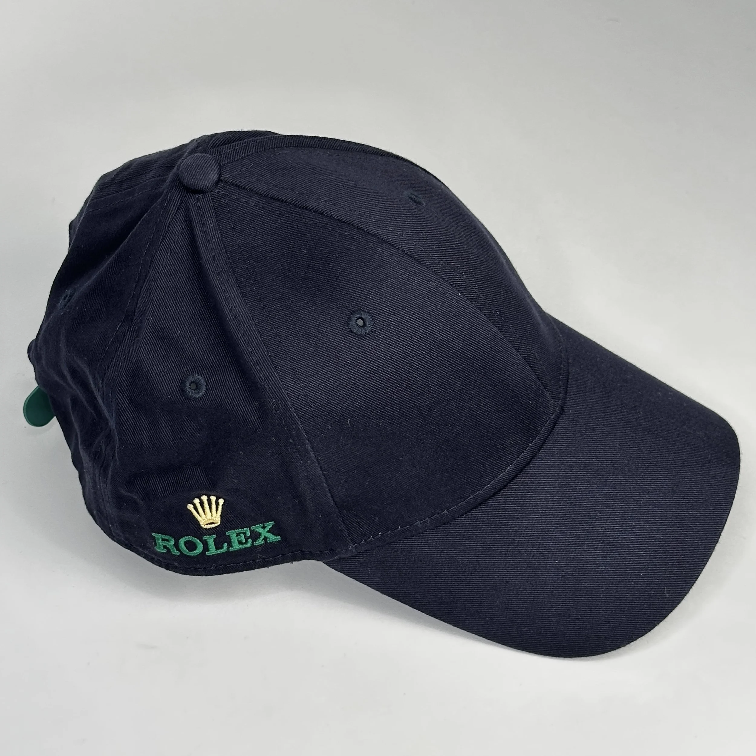 Rolex Crown Embroidery Navy Cotton Twill Baseball Cap