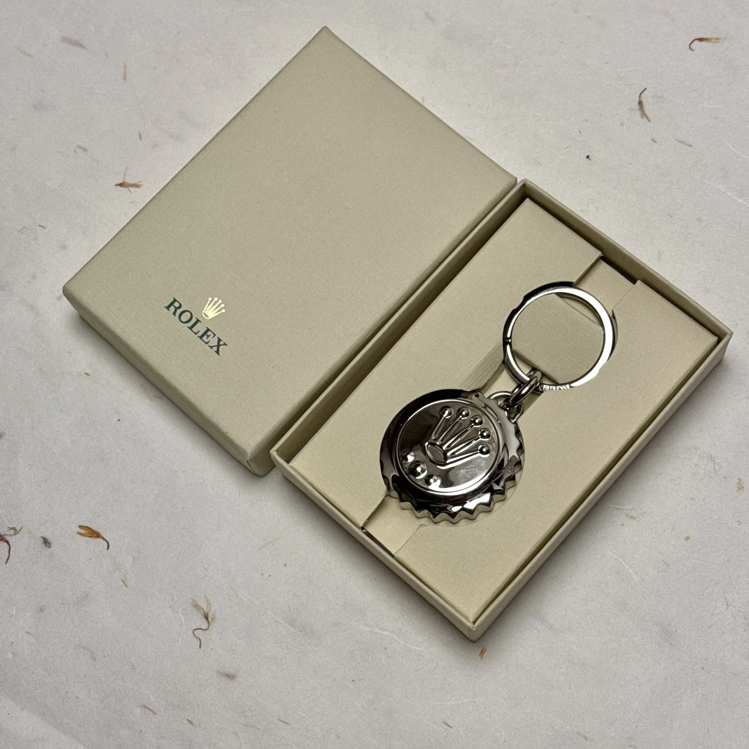 Rolex Triplock Emblem Keyring - VIP Gift