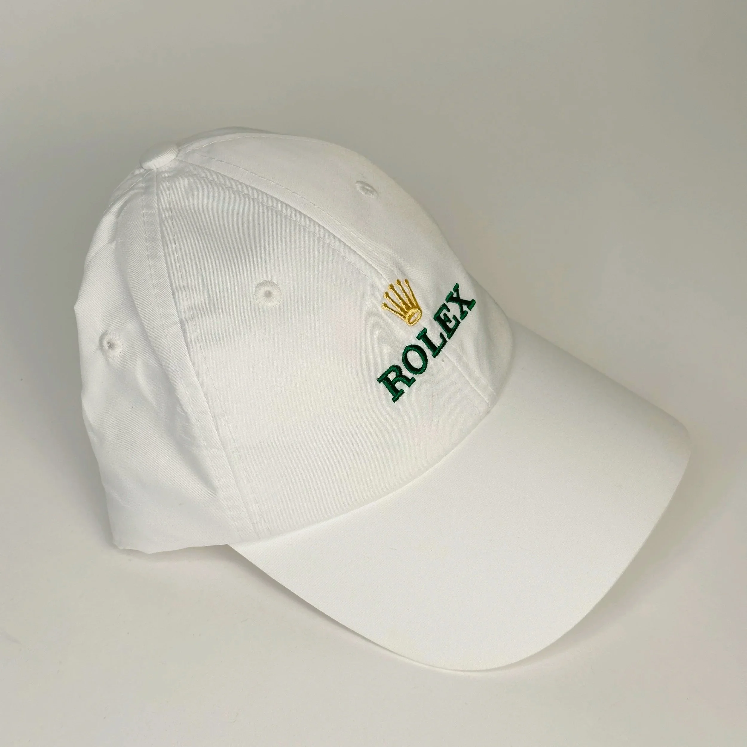 Rolex Crown Embroidery Beige Baseball Cap