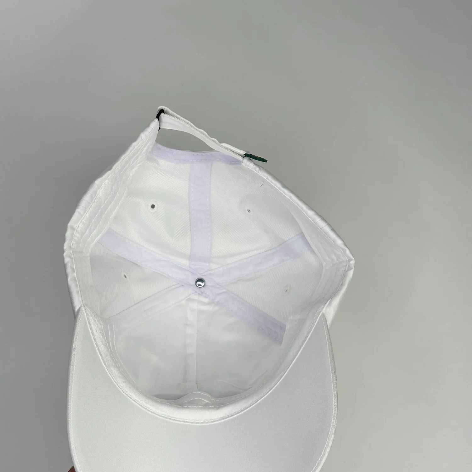 Rolex White Baseball Cap with Gold Crown & Green Logo – Client Gift