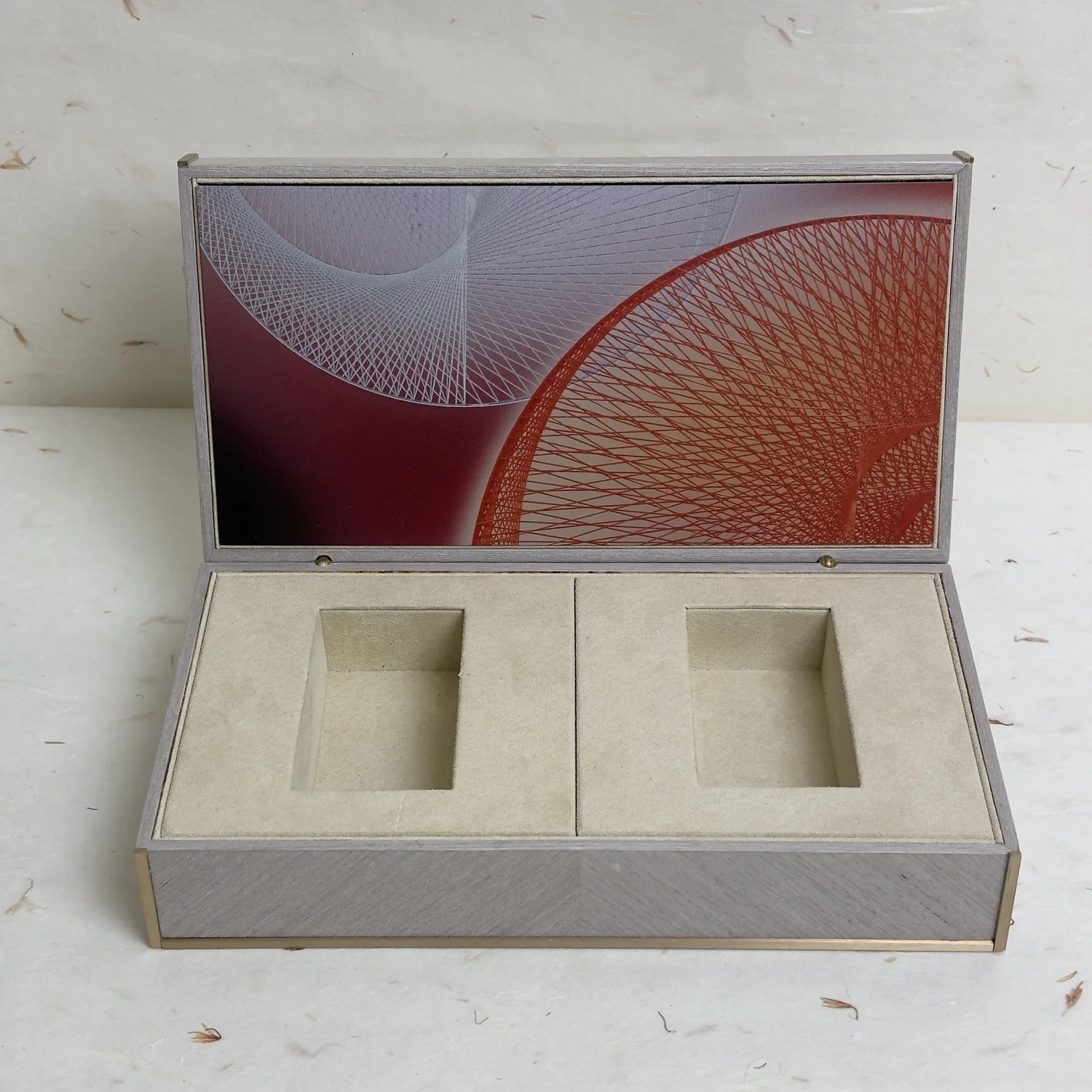 Vacheron Constantin Wooden Dual Watch Display Box