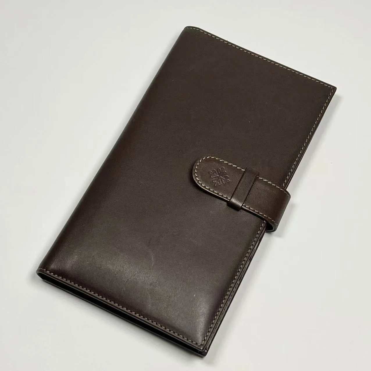 Patek Philippe Calatrava Cross Brown Leather Wallet