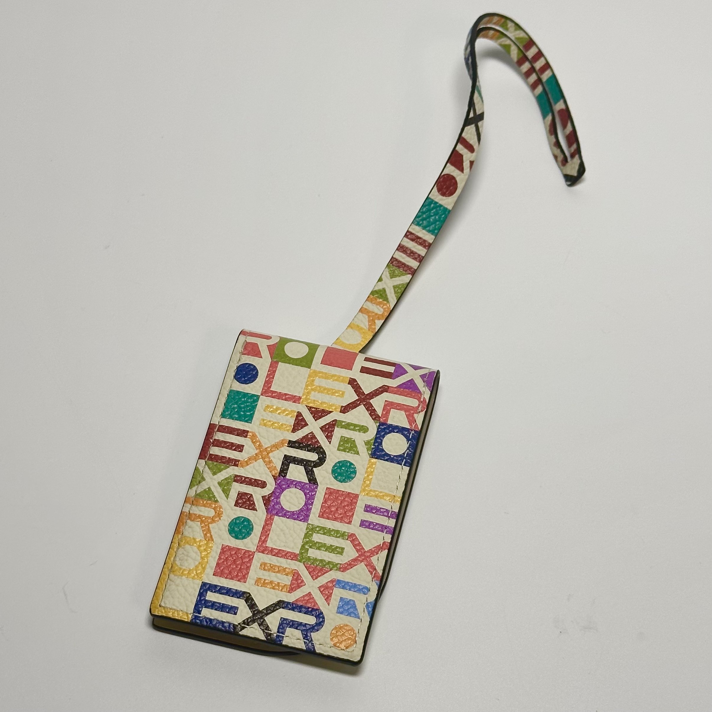 Rolex Oyster 100th Anniversary Multicolour Leather Luggage Tag