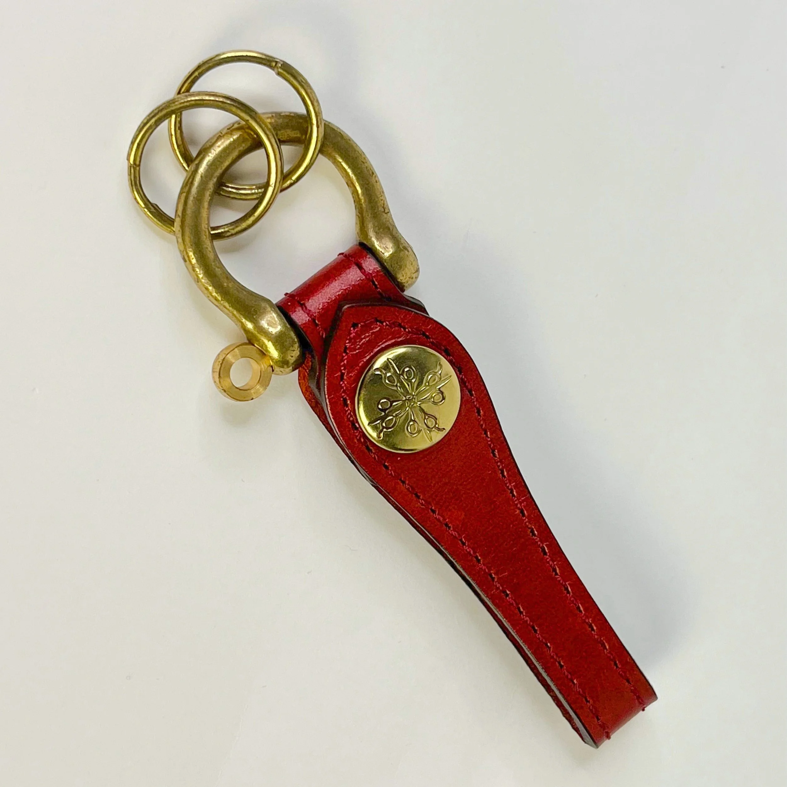 Patek Philippe Calatrava Vintage Red Leather Key Chain